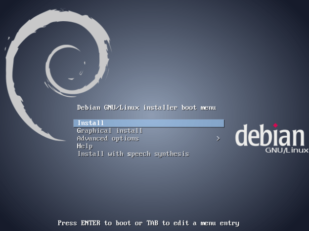DebianInstall1